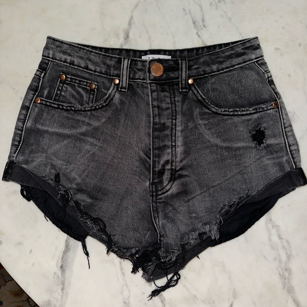 Lilyful Black Denim Jean shorts